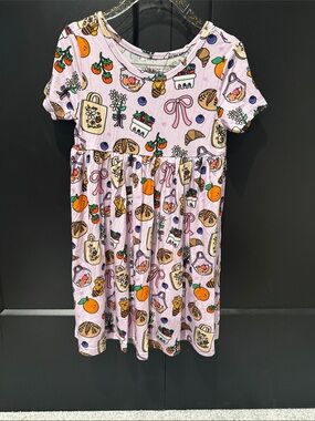 Farmers Market Short-Sleeve Printed Casual Dress